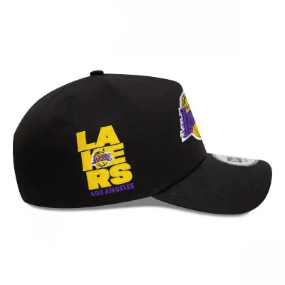 New Era 60595220 Nba Patch Eframe Cap Siyah-Mor Unisex Şapka - 2