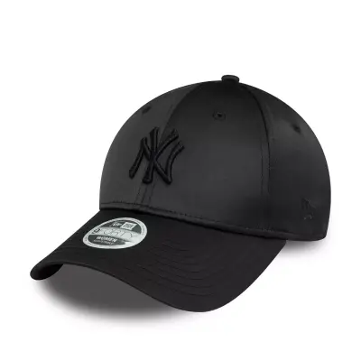 New Era 60595368 Wmns Satin 9Forty Neyyan Siyah Kadın Şapka - 1