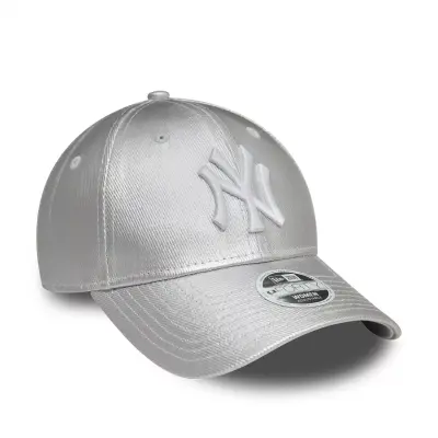 New Era 60595374 Wmns Met Denim 9Forty Neyyan Gümüş Kadın Şapka - 3