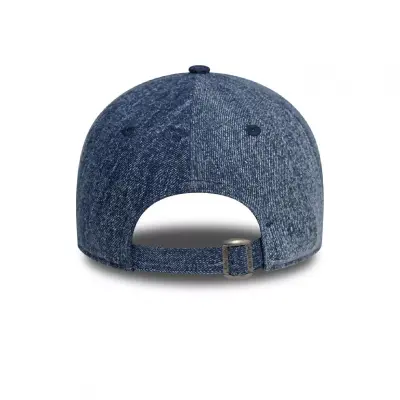 New Era 60595375 Wmns Acid Denim 9Twenty Neyyan Cap Mavi Unisex Şapka - 5