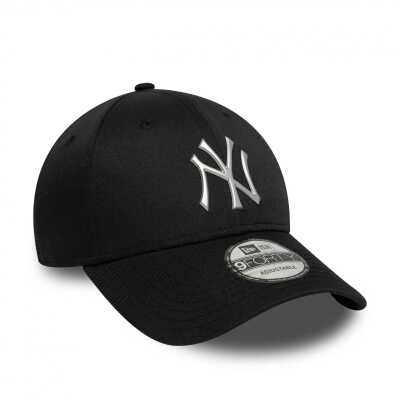 New Era 60771846 Metallic 9Forty Neyyan Cap Siyah Unisex Şapka - 3