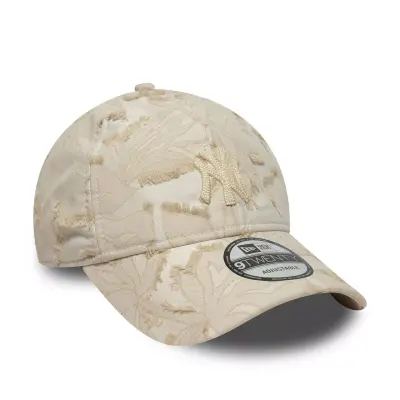 New Era 60771877 Img Mlb Floral 9Twenty Neyyan Bej Unisex Şapka - 3