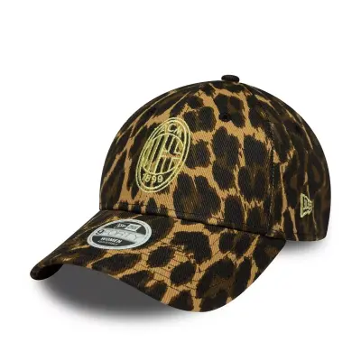 New Era 60771891 Leopard 9Forty Wmns Acmilan Cap Leopar Kadın Şapka - 1