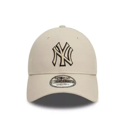 New Era Team Outline 9Forty Neyyan Cap Bej Unisex Şapka - 2