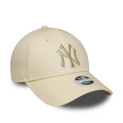 New Era Wmns Metallic Logo 9Forty Neyyan Cap Bej Kadın Şapka - NEW ERA (1)