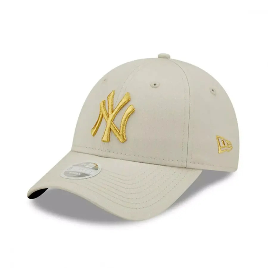Casquette New Era 9FORTY - Modèle Pour Femme Avec Logo Métallique, Couleur Vert Pastel, Taille Unique Ajustable