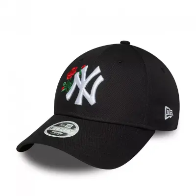 New Era Wmns Rose 9Forty Neyyan Cap Siyah Kadın Şapka - 1