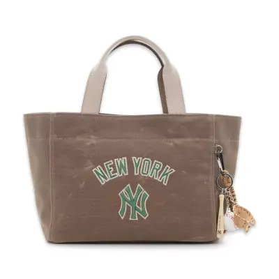 New York Yankees Mlb_001 22X29X13 El Kahverengi Kadın Çanta 