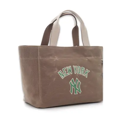 New York Yankees Mlb_001 22X29X13 El Kahverengi Kadın Çanta - 3