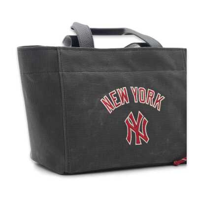 New York Yankees Mlb_001 22X40X14 El Siyah-Kırmızı Kadın Çanta - 3