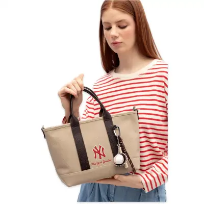 New York Yankees Mlb_009 22X26X12 Çapraz Kadın Çanta - 1