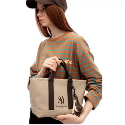 New York Yankees Mlb_009 22X26X12 Çapraz Kadın Çanta 