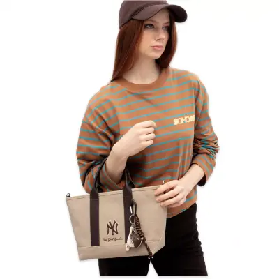 New York Yankees Mlb_009 22X26X12 Çapraz Kadın Çanta - New York Yankees (1)