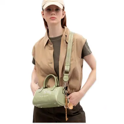 New York Yankees Mlb_013 13X21X8 El Yeşil Kadın Çanta - 2