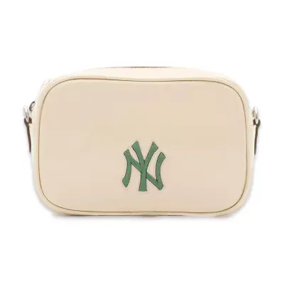 New York Yankees Mlb_015 12X18,5X6,5 El Bej Kadın Çanta 