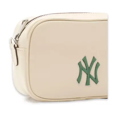 New York Yankees Mlb_015 12X18,5X6,5 El Bej Kadın Çanta - 3