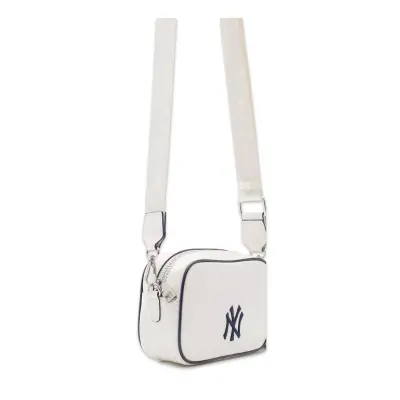 New York Yankees Mlb_015 12X18,5X6,5 El Beyaz Kadın Çanta - 3