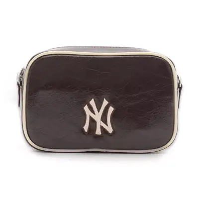 New York Yankees Mlb_015 12X18,5X6,5 El Kahverengi Kadın Çanta 