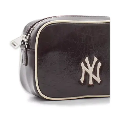 New York Yankees Mlb_015 12X18,5X6,5 El Kahverengi Kadın Çanta - 3