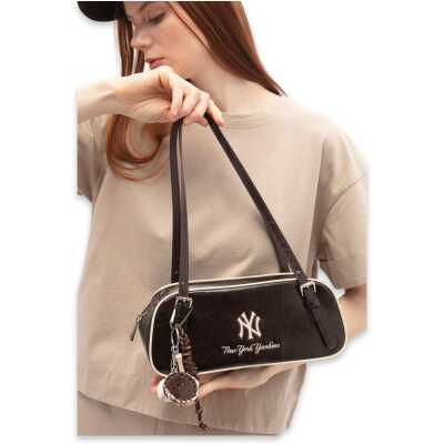 New York Yankees Mlb_016 11X24X10 Kol Kahverengi Kadın Çanta - New York Yankees (1)