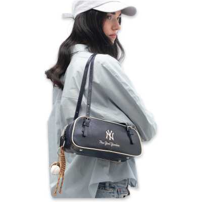 New York Yankees Mlb_016 11X24X10 Kol Lacivert Kadın Çanta - New York Yankees
