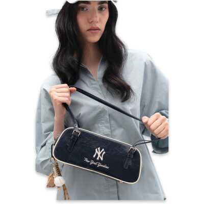 New York Yankees Mlb_016 11X24X10 Kol Lacivert Kadın Çanta - New York Yankees (1)