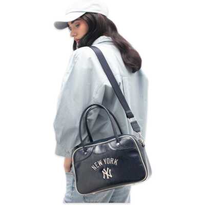 New York Yankees Mlb_028 20X27X12 Çapraz Lacivert Kadın Çanta - 1