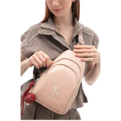 New York Yankees Mlb_033 29X18X6 Çapraz Pudra Kadın Çanta 