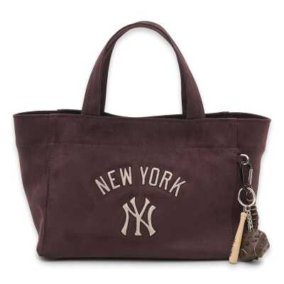 New York Yankees Mlb_043 21X29X13 Kol Sı Kahverengi Kadın Çanta - New York Yankees