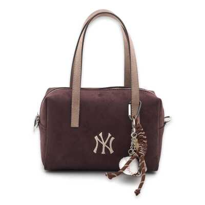 New York Yankees Mlb_045 14X21X9 El Kahverengi Kadın Çanta - New York Yankees