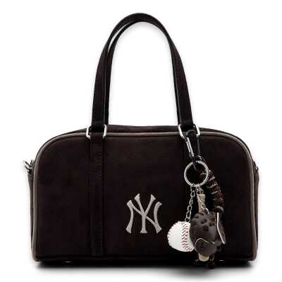 New York Yankees Mlb_056 14X25X10 El Kahverengi Kadın Çanta - New York Yankees
