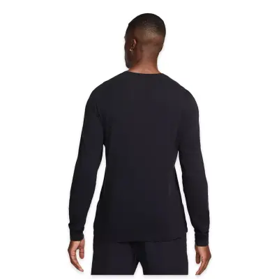 Nike Ar5193 Sportswear Club Long-Sleeve Siyah Erkek T-Shirt - Nike (1)