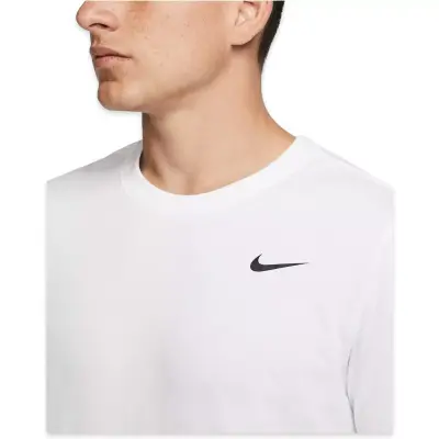 Nike Ar6029 Dri-Fit Fitness Beyaz Erkek T-Shirt - 3