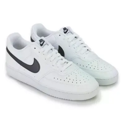Nike Dh3158 W Nike Court Vision Low Next Nature Sneaker Beyaz-Siyah Unisex Spor Ayakkabı - Nike (1)