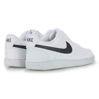 Nike Dh3158 W Nike Court Vision Low Next Nature Sneaker Beyaz-Siyah Unisex Spor Ayakkabı - 4