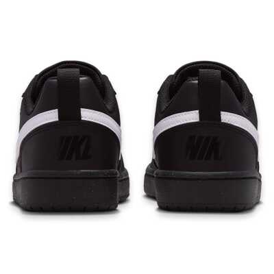 Nike Dv5456 Court Borough Low Recraft Siyah-Beyaz Unisex Spor Ayakkabı - 4