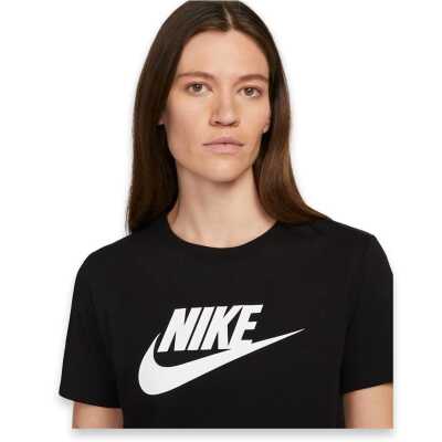 Nike Dx7906 Nike Sportswear Essentials Logo Siyah Kadın T-Shirt - 3