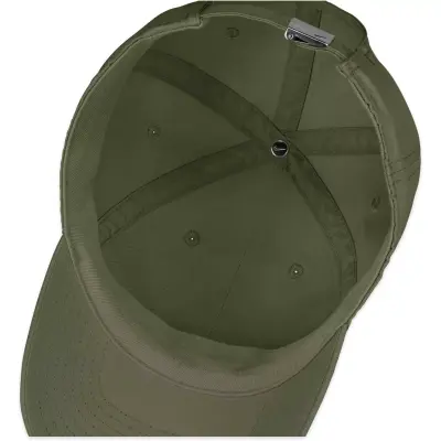 Nike Fb5372 Dri-Fit Club Unstructured Metal Swoosh Cap Haki Unisex Şapka - 4