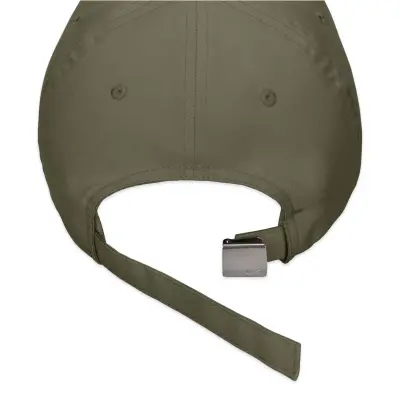 Nike Fb5372 Dri-Fit Club Unstructured Metal Swoosh Cap Haki Unisex Şapka - 5