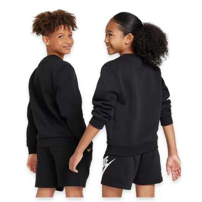 Nike Fd3006 Nike Sportswear Club Fleece Kids Sweat Siyah Unisex Sweatshirt - Nike (1)