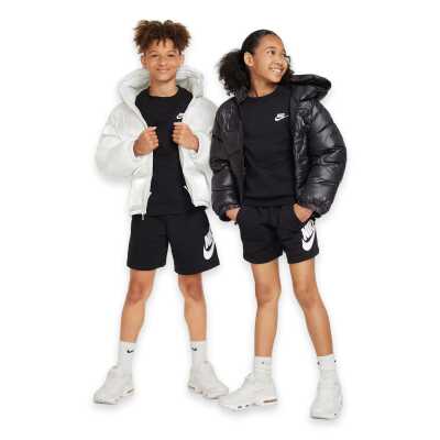 Nike Fd3006 Nike Sportswear Club Fleece Kids Sweat Siyah Unisex Sweatshirt - 4