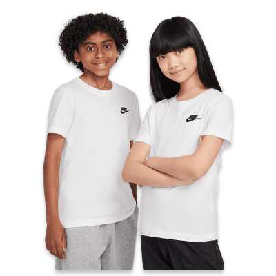 Nike Fz5177 Nike Enfant Kids Beyaz-Siyah Çocuk T-Shirt - Nike