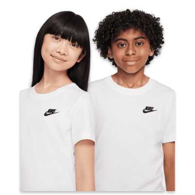 Nike Fz5177 Nike Enfant Kids Beyaz-Siyah Çocuk T-Shirt - 4