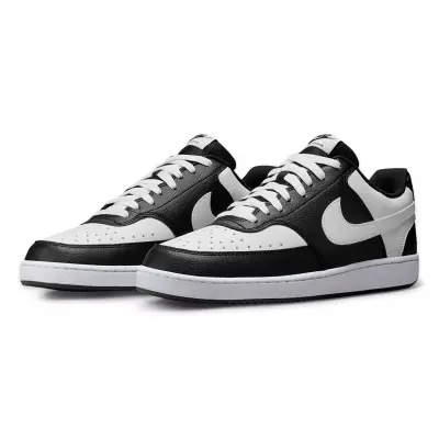 Nike Hm 9862 Nike Court Vision Low Sneaker Siyah Kadın Spor Ayakkabı - 3