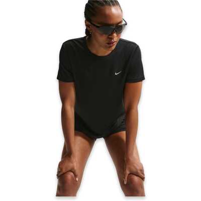 Nike Hq0648 Tempo Dri-Fit -Sleeve Running Top Siyah Kadın T-Shirt - Nike (1)