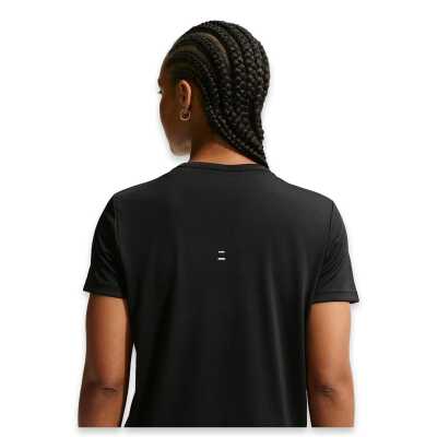 Nike Hq0648 Tempo Dri-Fit -Sleeve Running Top Siyah Kadın T-Shirt - 3
