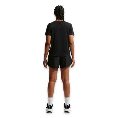 Nike Hq0648 Tempo Dri-Fit -Sleeve Running Top Siyah Kadın T-Shirt - 5