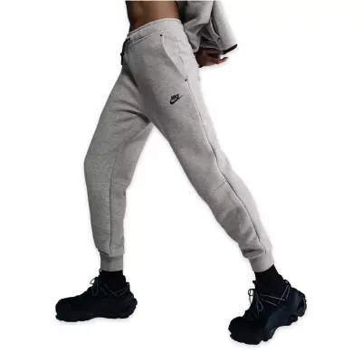 Nike Hv6779 Sportswear Tech Fleece Mid-Rise Sweatpants Gri Kadın Eşofman Altı 
