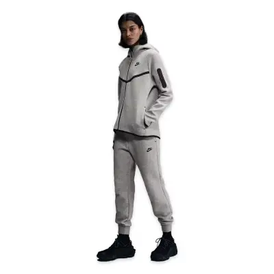 Nike Hv6779 Sportswear Tech Fleece Mid-Rise Sweatpants Gri Kadın Eşofman Altı - Nike (1)