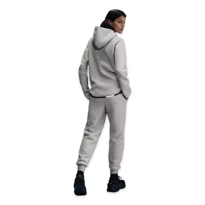 Nike Hv6779 Sportswear Tech Fleece Mid-Rise Sweatpants Gri Kadın Eşofman Altı - 3